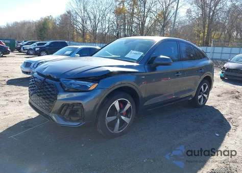 2024 Audi Q5 Sportback Premium Plus 45 Tfsi S Line Quattro S Tronic from USA, damaged, VIN WA15AAFY3R2051297